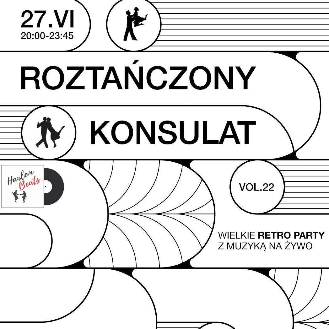 Roztańczony Konsulat vol. 22 | Wielkie retro party z muzyką na żywo